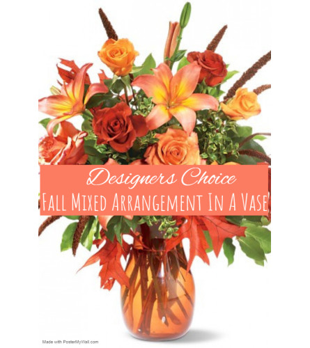 Autumn In A Vase Florist Design