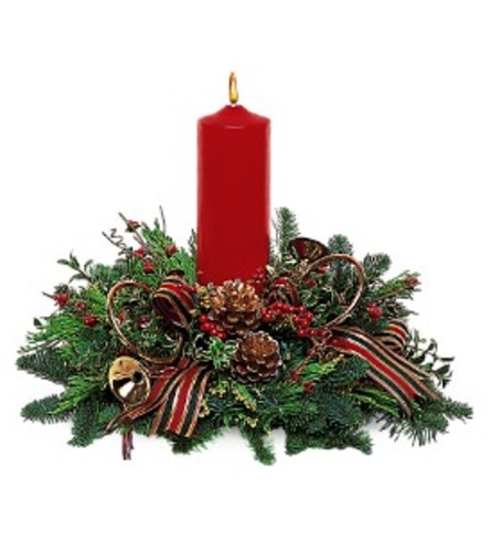 Red Pillar Centerpiece