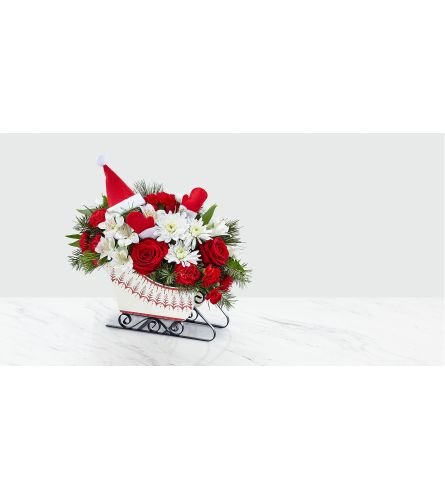 The Dashing Through the Snow Bouquet