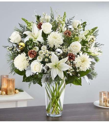 Dazzling Winter Flower Arrangement