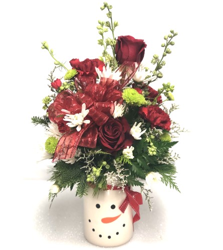 Christmas Mug Bouquet