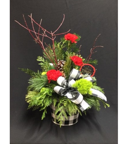 Christmas Farmhouse Arrangement