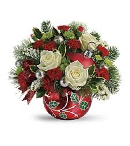 holly holly - Standard. An arrangement by DeBonis The Florist.