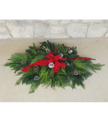 Christmas Graveside Blanket