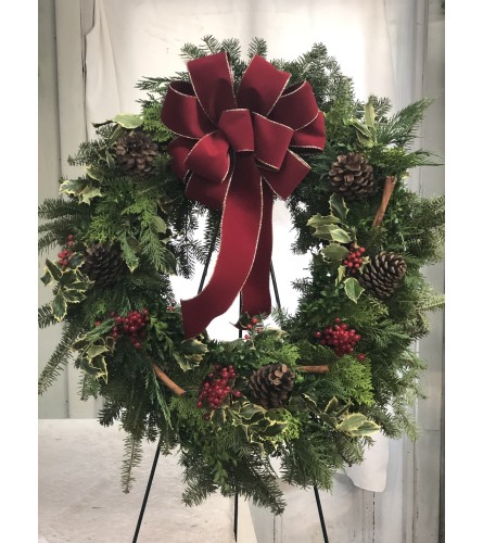 Happy Holiday Wreath