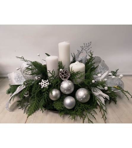 Silver Centerpiece  By Jennifer