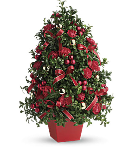 The Teleflora Deck The Halls Tree