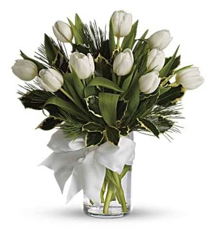 White Tulip Bouquet