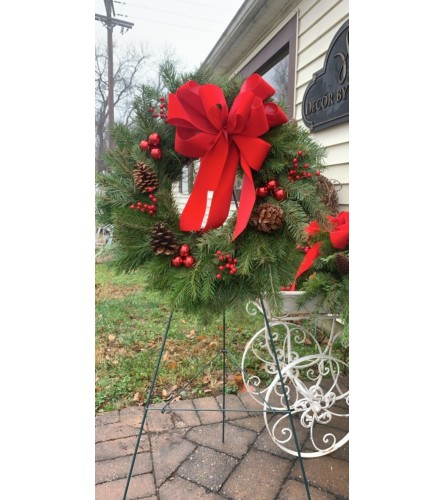 Classically Christmas Wreath