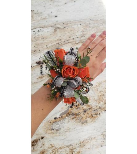 Midnight Blaze Corsage