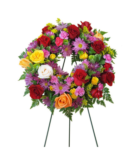 Wreath-Bright Colors