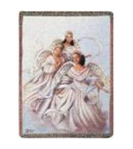 Angelic Trio Tapestry Throw