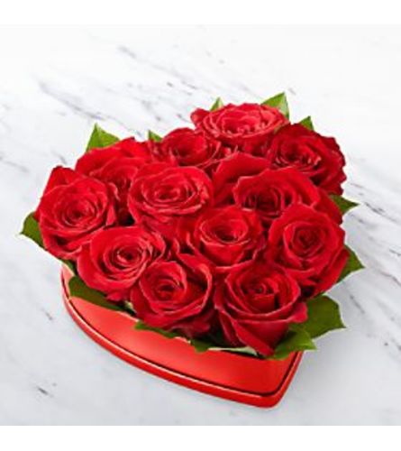 Lovely Red Rose Box