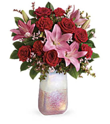 Pretty In Quartz Bouquet by Teleflora Flowers