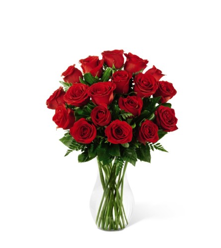 The FTD Red Rose Romance Bouquet