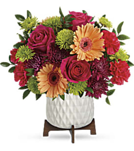 Teleflora's Mid Mod Brights Arrangement