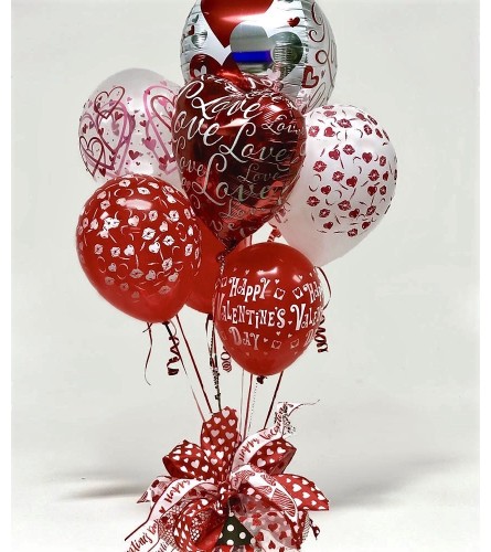 Valentine Balloon Bouquet-Candy