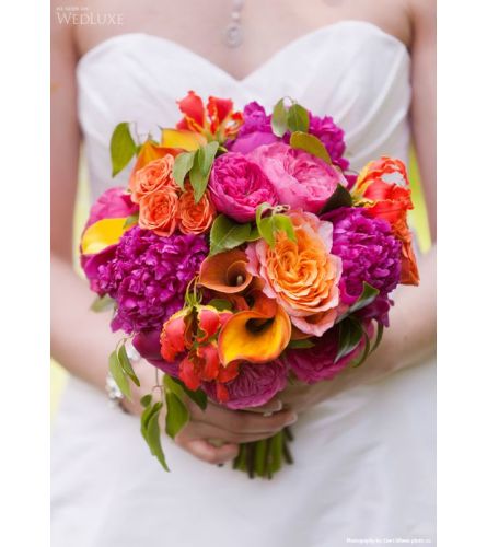 Colorful Wedding Bouquet