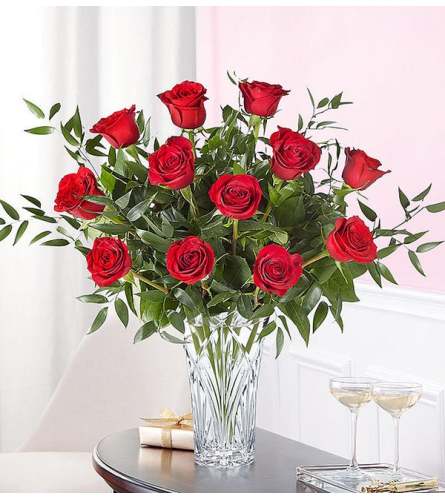 Marquis by Waterford® 12 Premium Long Stem Red Roses