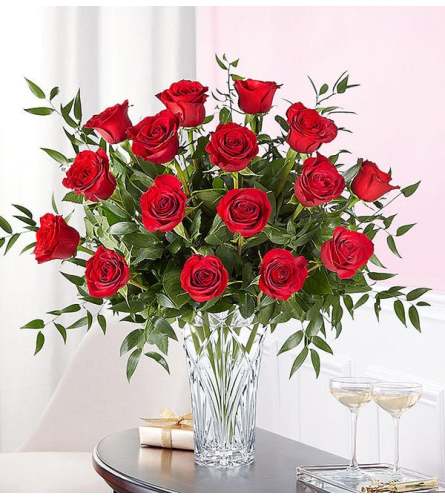 Marquis by Waterford® 18 Premium Long Stem Red Roses 2020