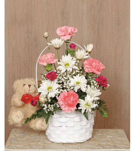Basket with TEDDY