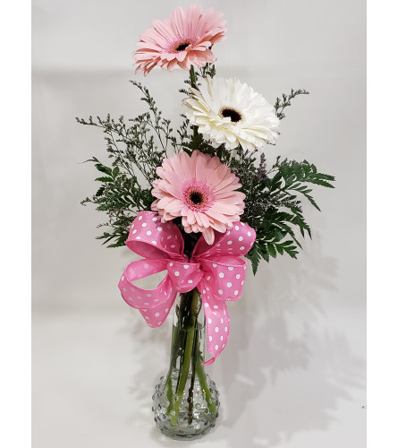 Gerberas in a vase - Sarnia, ON Florist