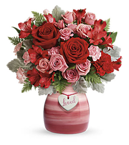 TF Playfully Pink bouquet