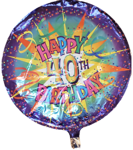 40 Years Balloon Round