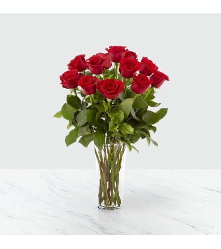 FTD's Dozen Red Roses no BB