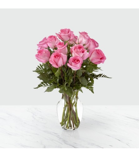 FTD's Smitten Pink Rose Bouquet by tcg