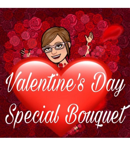 Lollypops and Roses Valentine's Day Special. An arrangement by Lollypops and Roses.