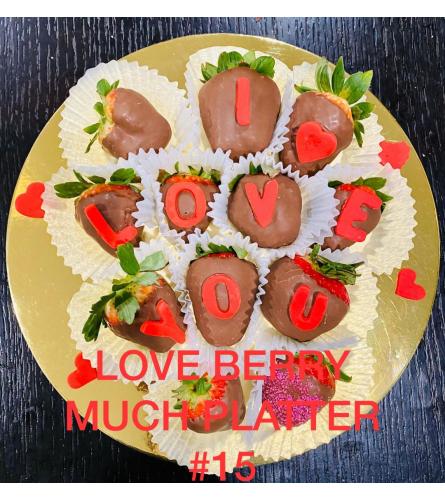 12Ct LOVE BERRY MUCH PLATTER