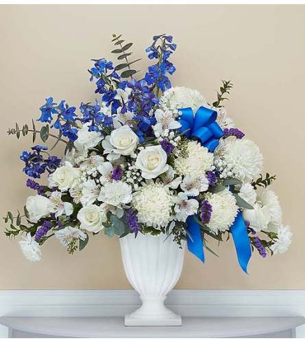 Gracious Pedestal- Blue