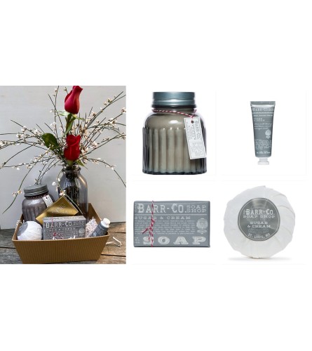 Barr Soaps-Sugar & Cream Gift Tray