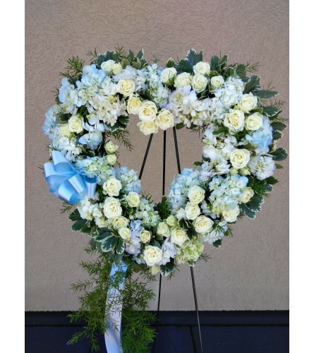 Beautiful in Blue Wreath