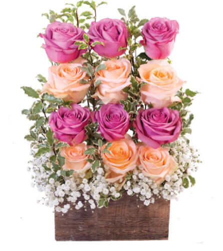 WALL OF ROSES FLORAL DESIGN