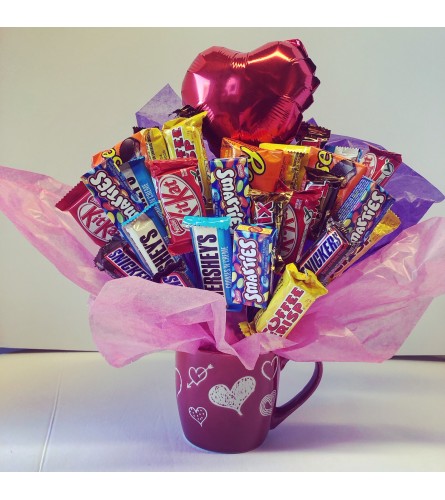 Candy Bouquet  Cup