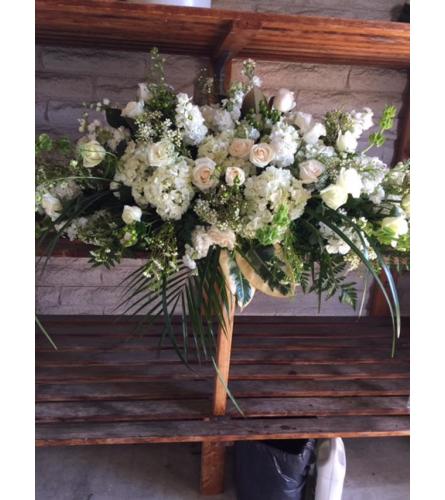 White Majestic Casket Piece
