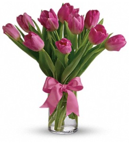 Precious Pink Tulip Bouquet