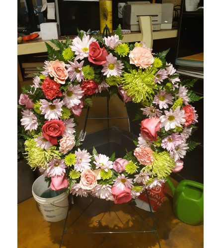 Pastel Wreath