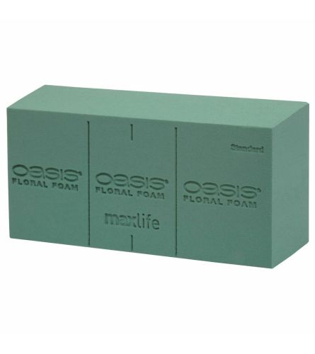 Oasis Floral Foam (Wet) Bricks Standard Maxlife 3pk : : Home