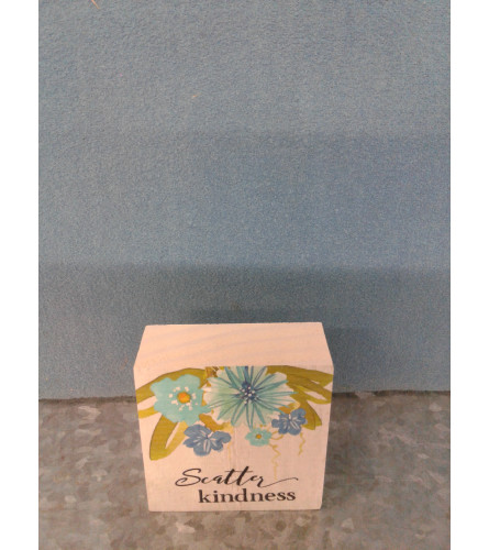 Scatter Kindness Message Block