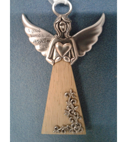 Wooden Base Angel