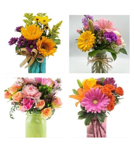 Mason Jar Arrangement-Designer's Choice