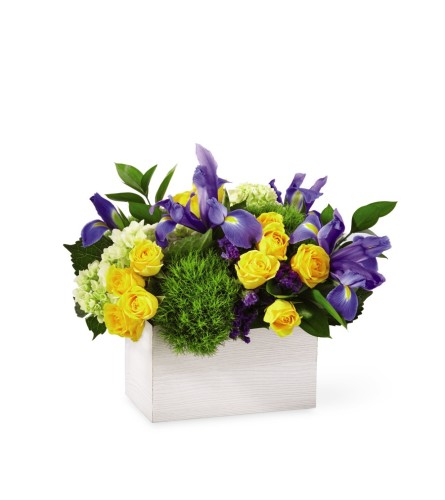 The Fields of Iris Box Bouquet