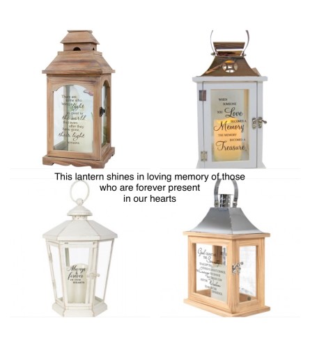 Lantern with Flameless Candle