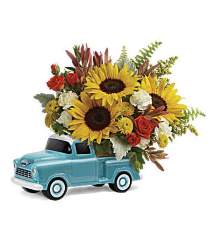 Chevy Pick Up Bouquet