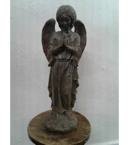 Bronze Praying Angel