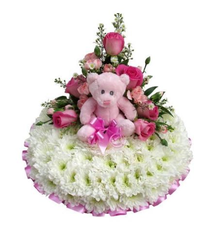 Casket Flowers Baby Girl