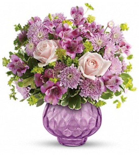 Teleflora's Lavender Chiffon Arrangement